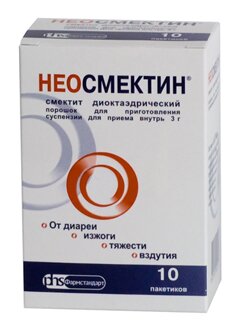 Неосмектин – средство для лечения различных желудочно-кишечных заболеваний