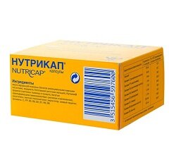 Лекарственная форма Нутрикапа - капсулы