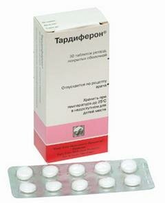 Тардиферон в таблетках