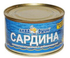 Сардина в консервах